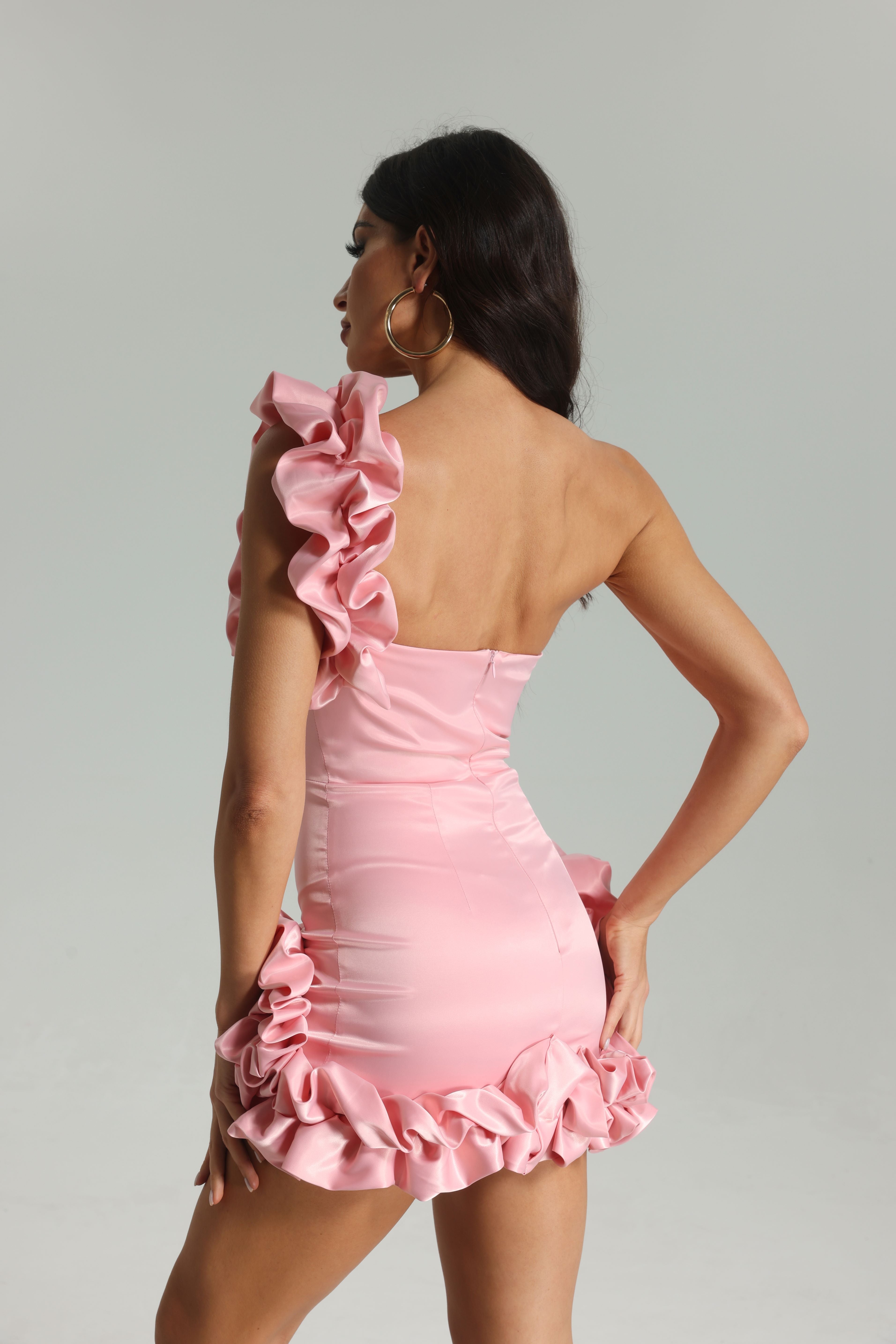 Pink Petal Party Dress