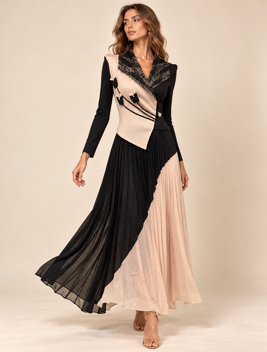 Elara Pleated