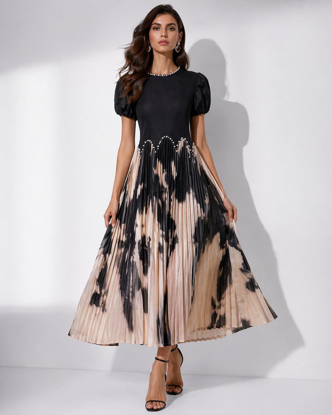 Tie-Dye Midi Dress