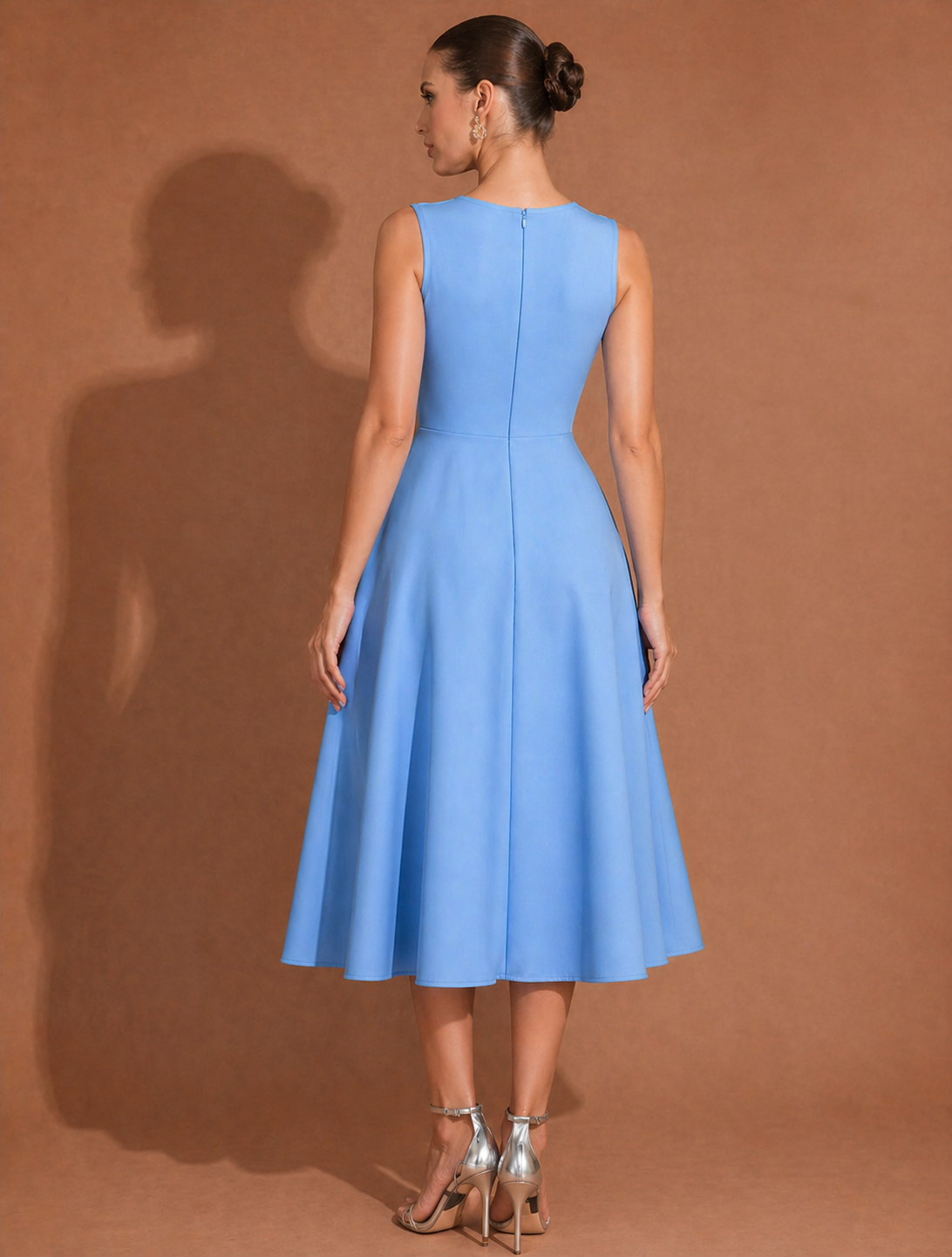 Serenity Sleeveless A-Line Dress