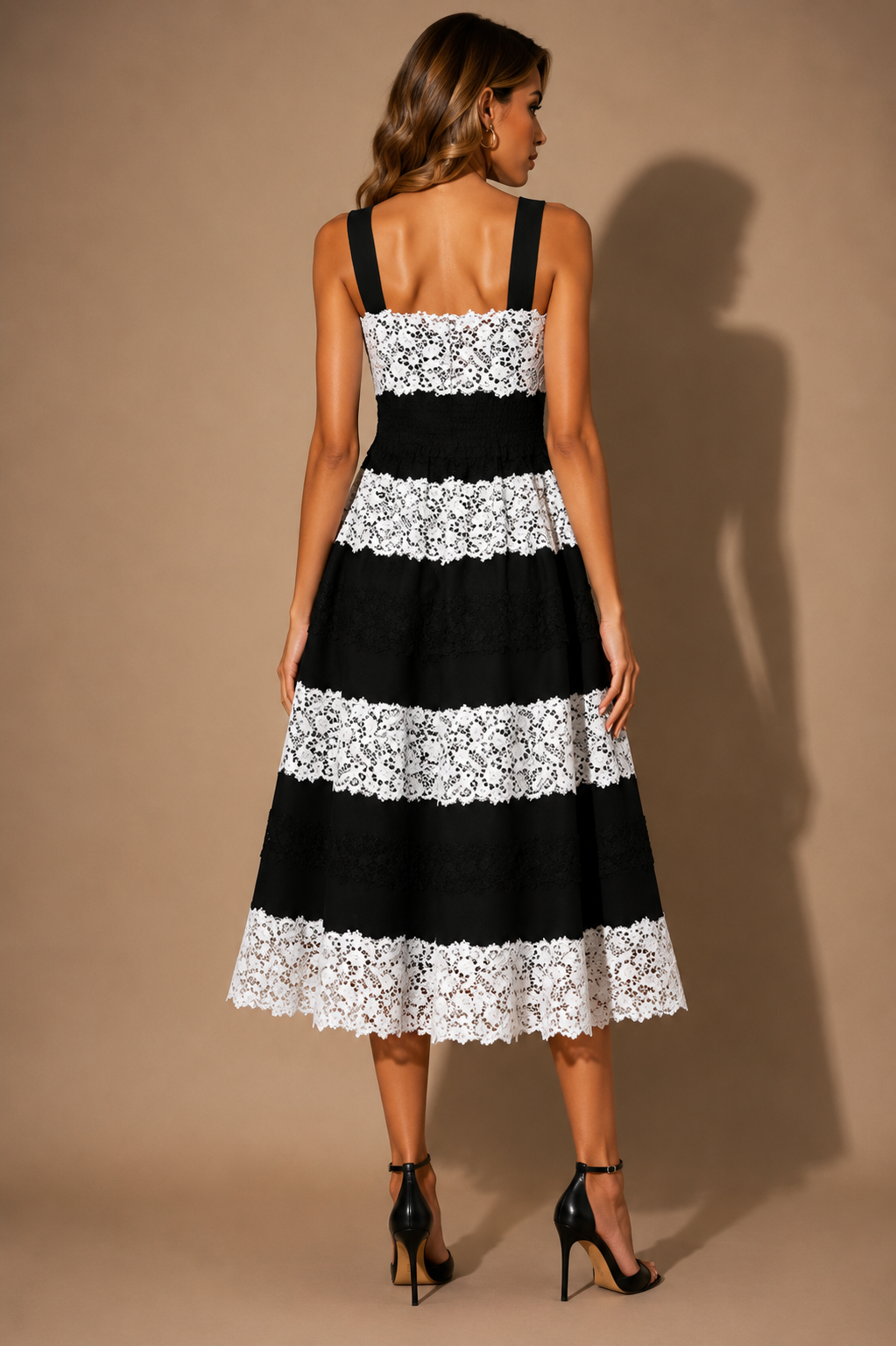 Monochrome Lace Harmony