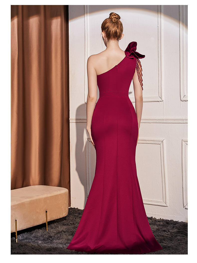 Orchid Slit Gown