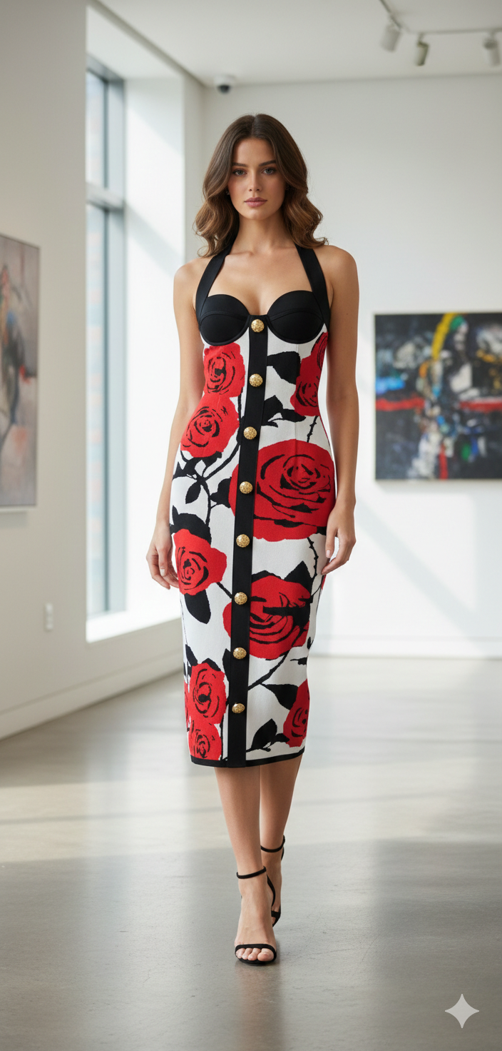 Red Rose Affair Dress