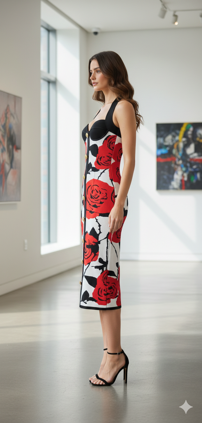 Red Rose Affair Dress