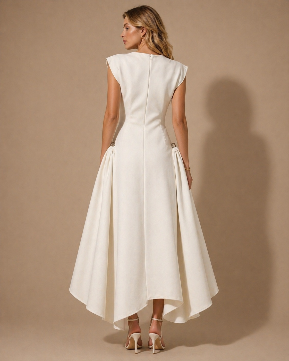 Cloud Whisper A-line Dress