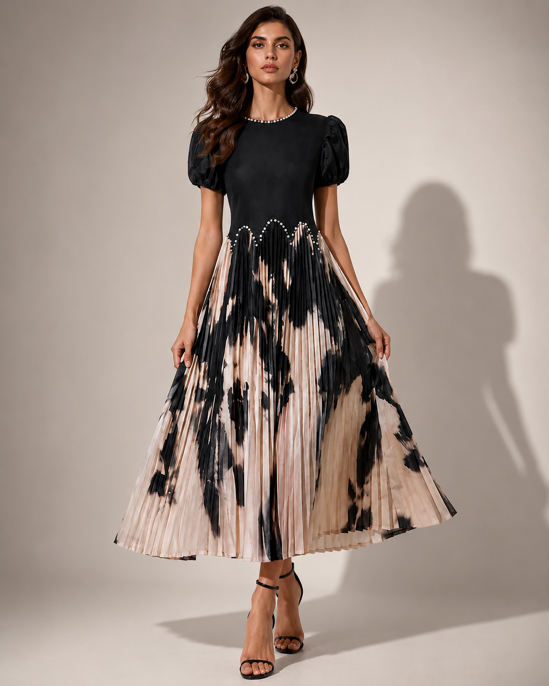 Tie-Dye Midi Dress