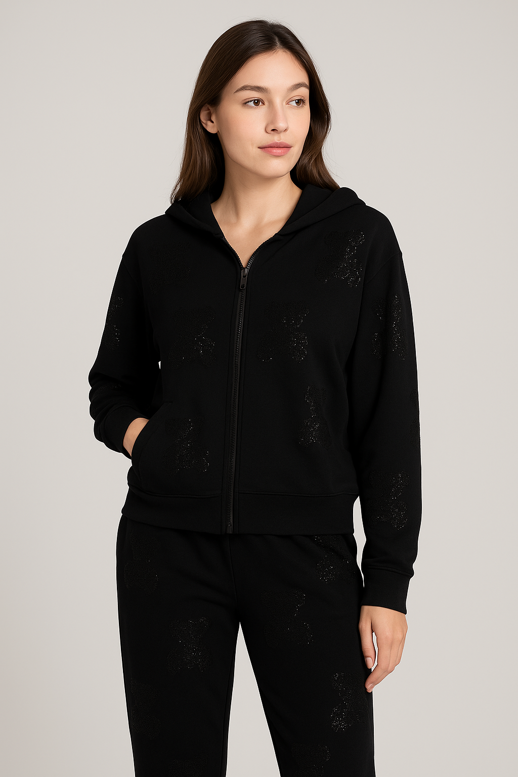 Noir Enigma Label Tracksuit