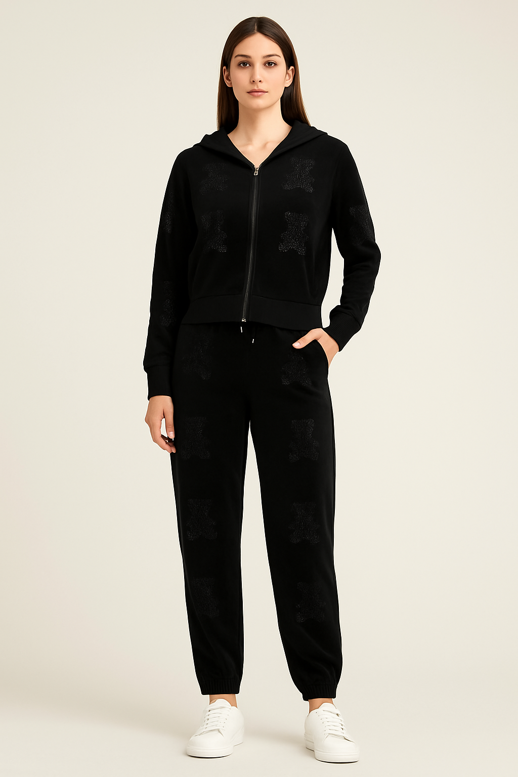 Noir Enigma Label Tracksuit