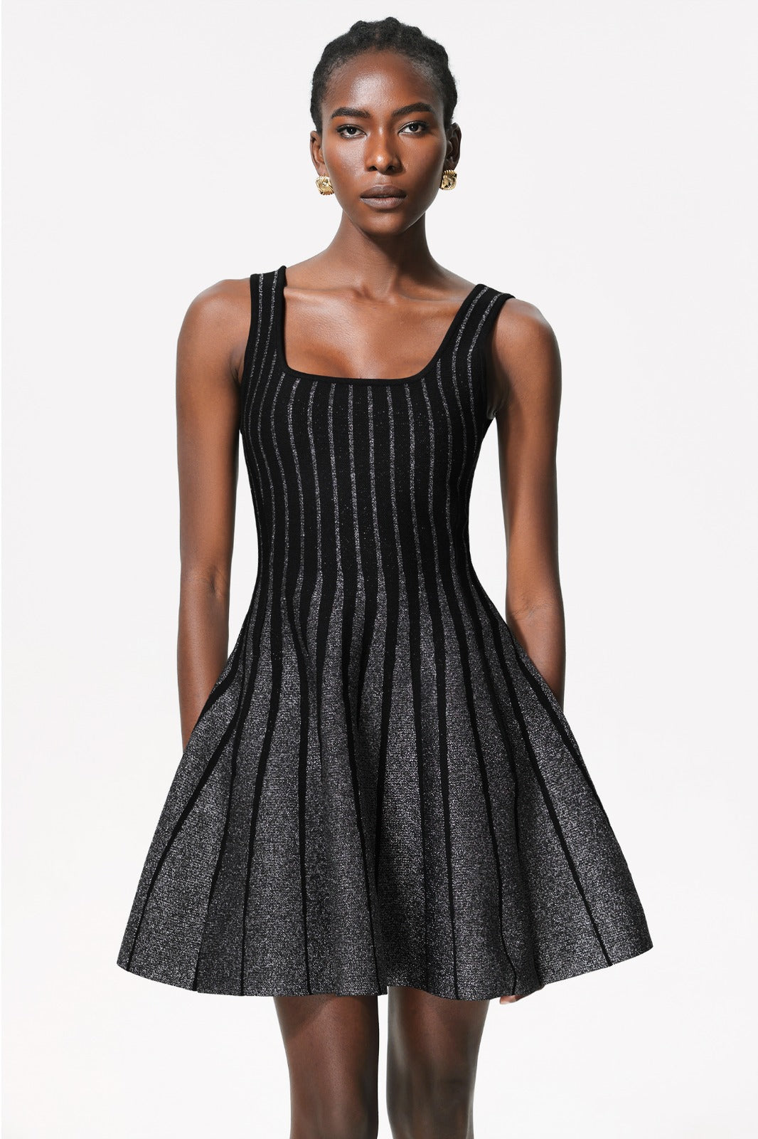 Doro Sequin Sleeveless Mini Dress