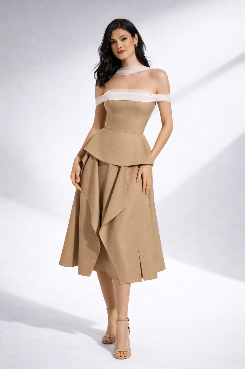 The Sculpted Grace Evening Cord set