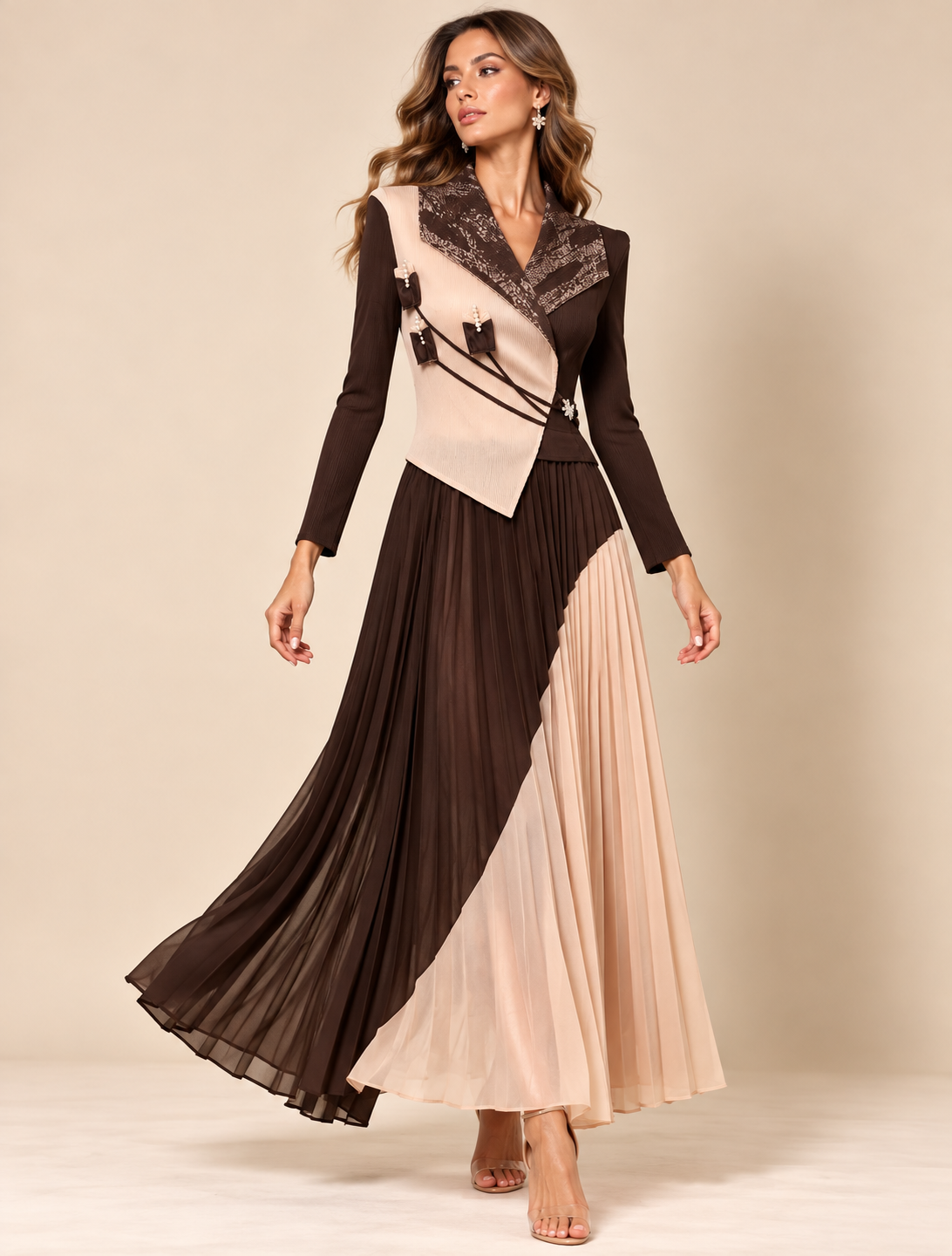 Elara Pleated