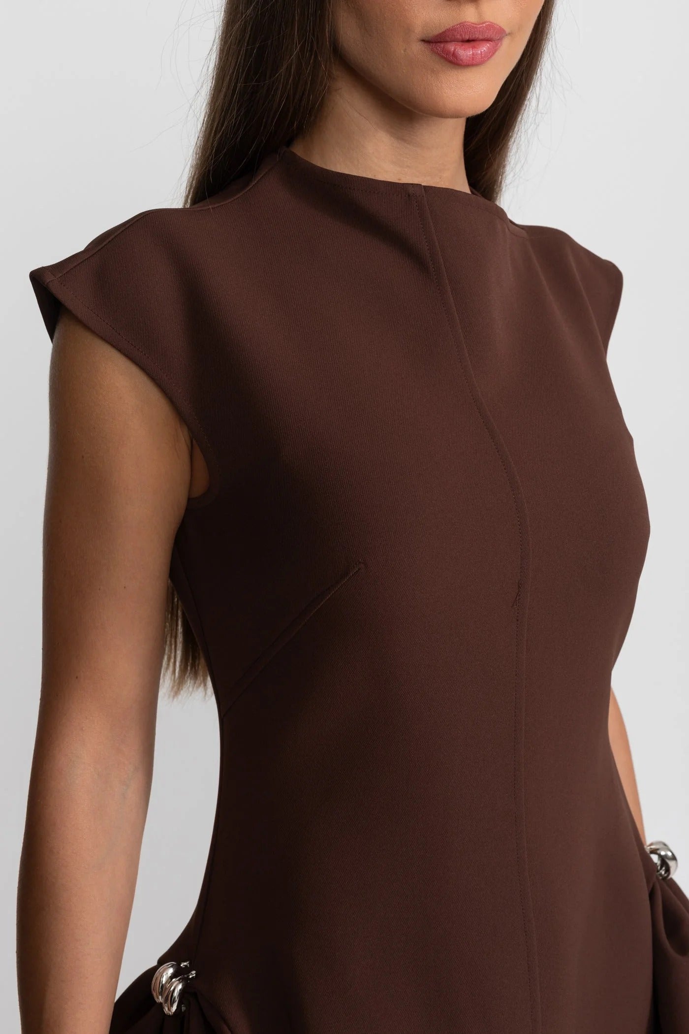 Cloud Whisper A-line Dress