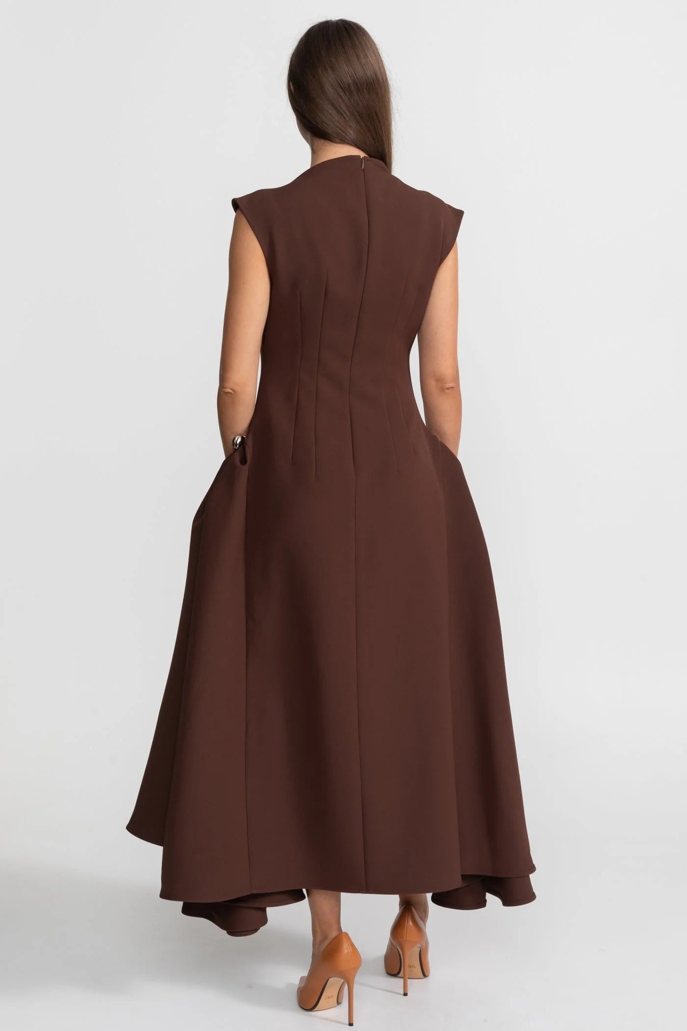 Cloud Whisper A-line Dress