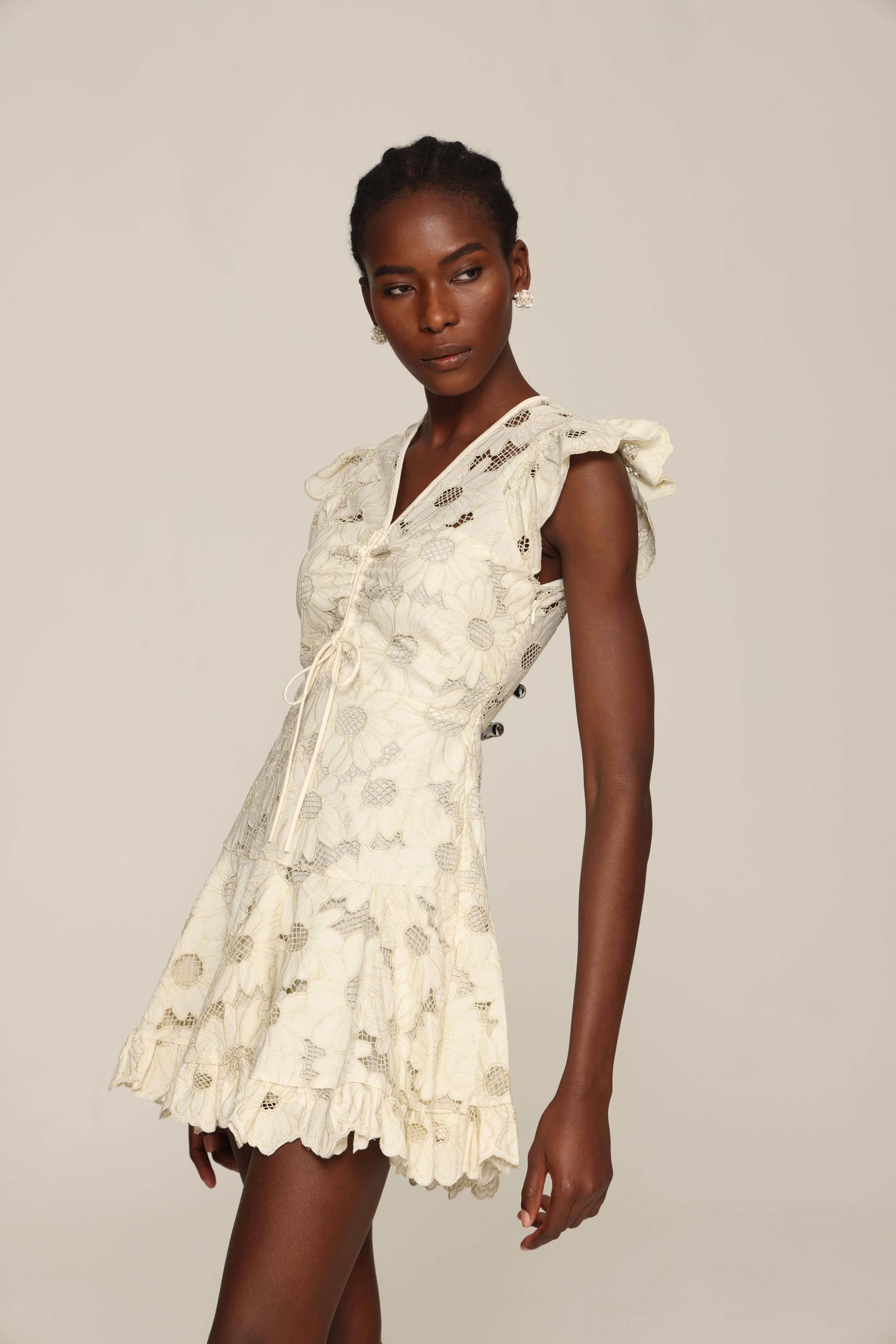 Line Mini Dress
