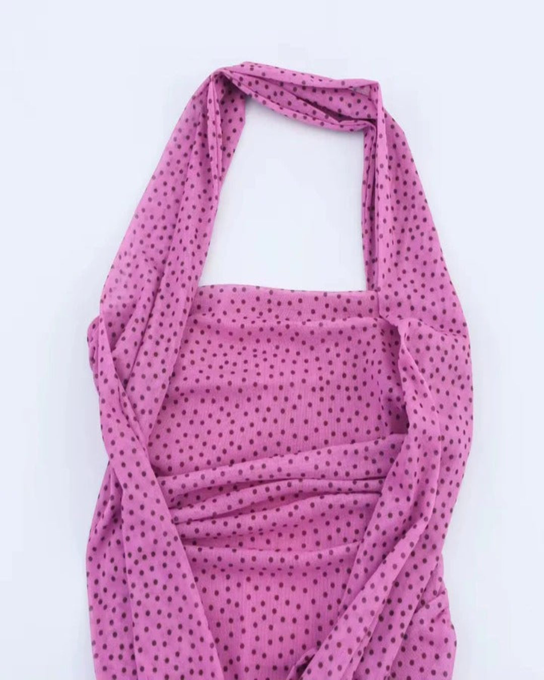 Orchid Purple Halter Dress