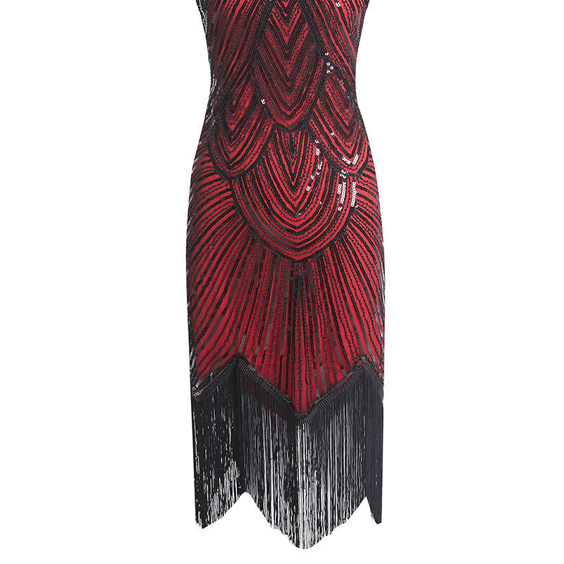 Gatsby Glam Fringe Cocktail Dress