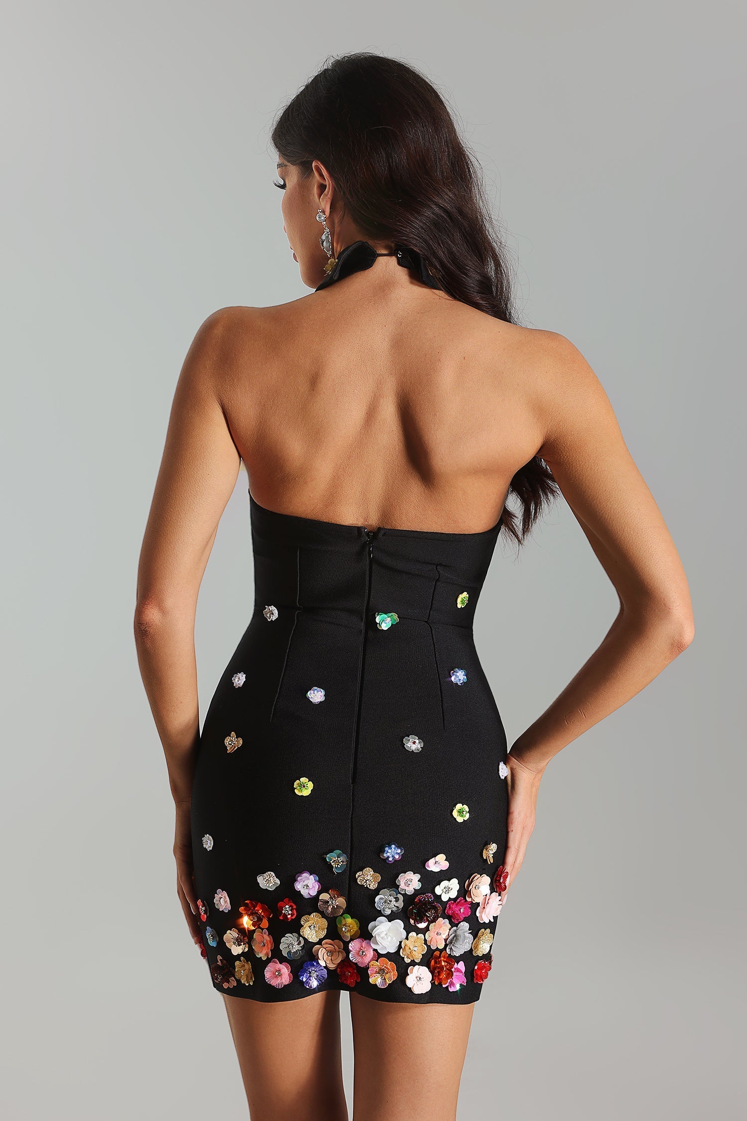 Elysian Floral  Bandage Label Dress