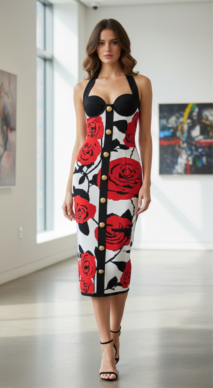 Red Rose Affair Dress