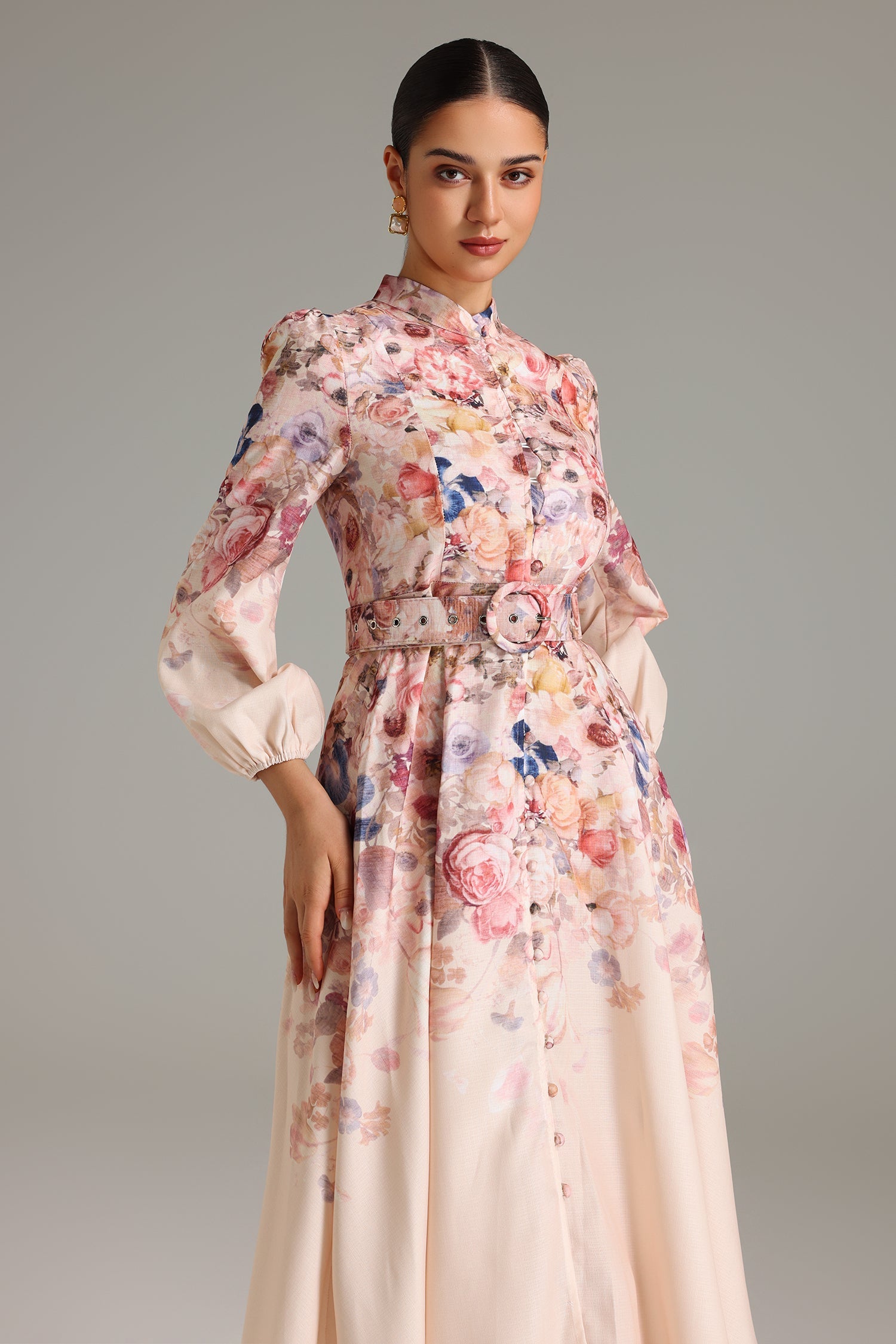 Rose Rhapsody Fit-and-flare Dress
