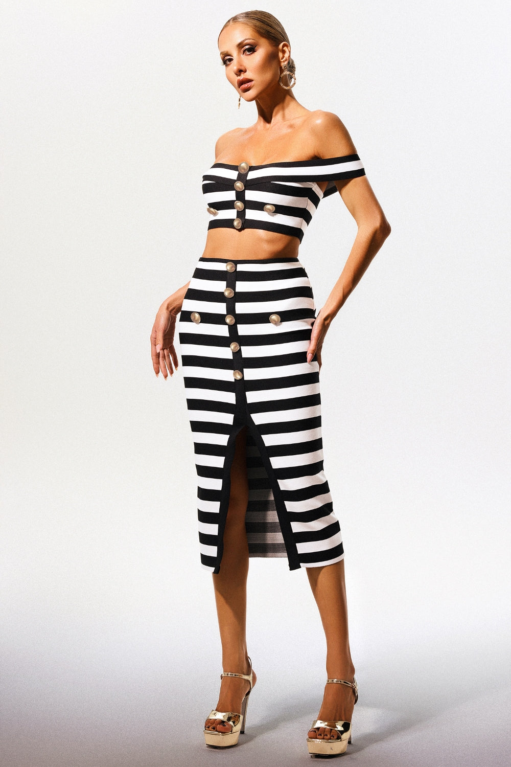 Monochrome Muse Co-ord Label Set
