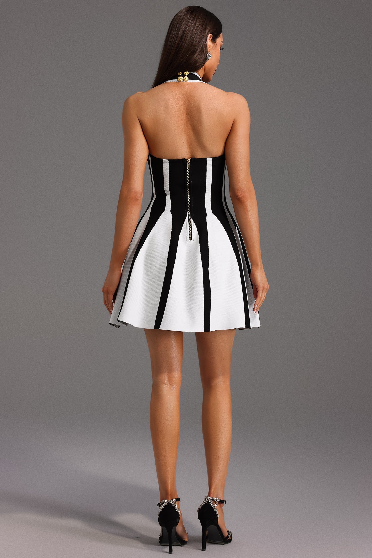 Black & White Stripe Dress