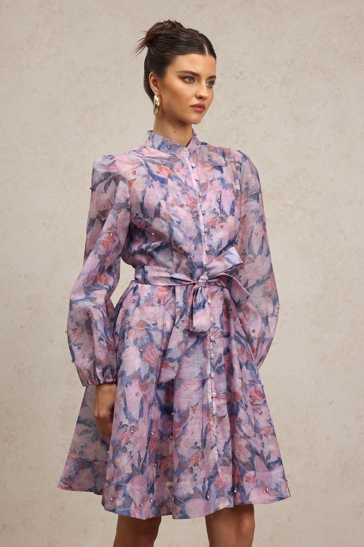 Bloom Ease Mini Dress