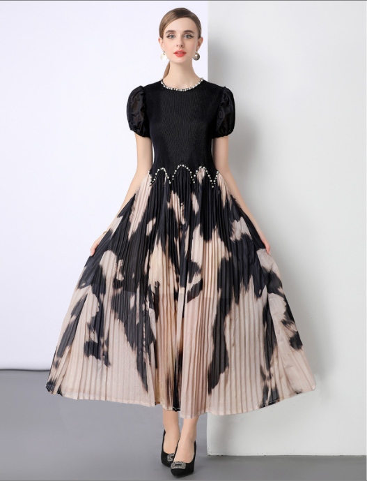 Tie-Dye Midi Dress