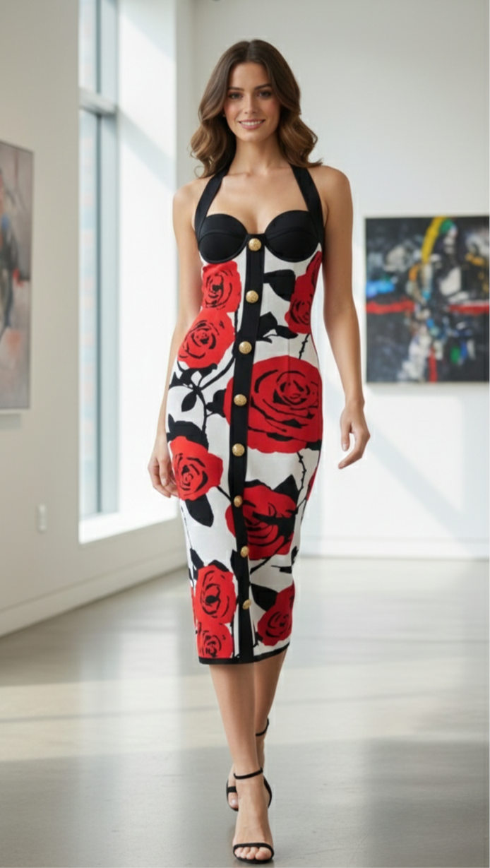 Red Rose Affair Dress