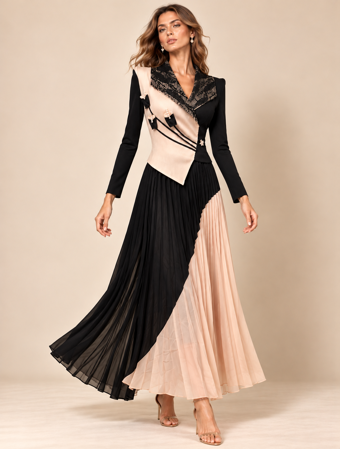 Elara Pleated