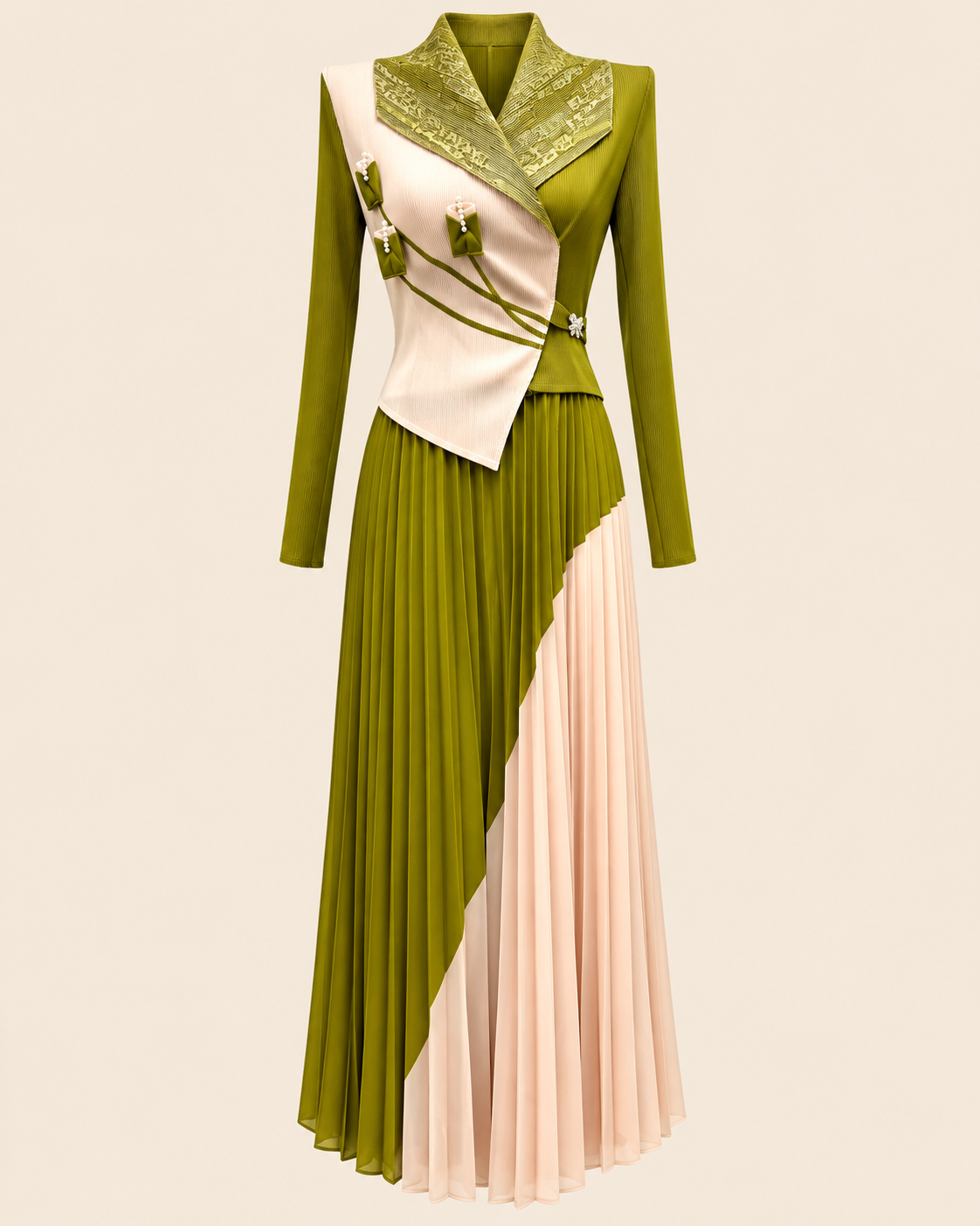 Elara Pleated