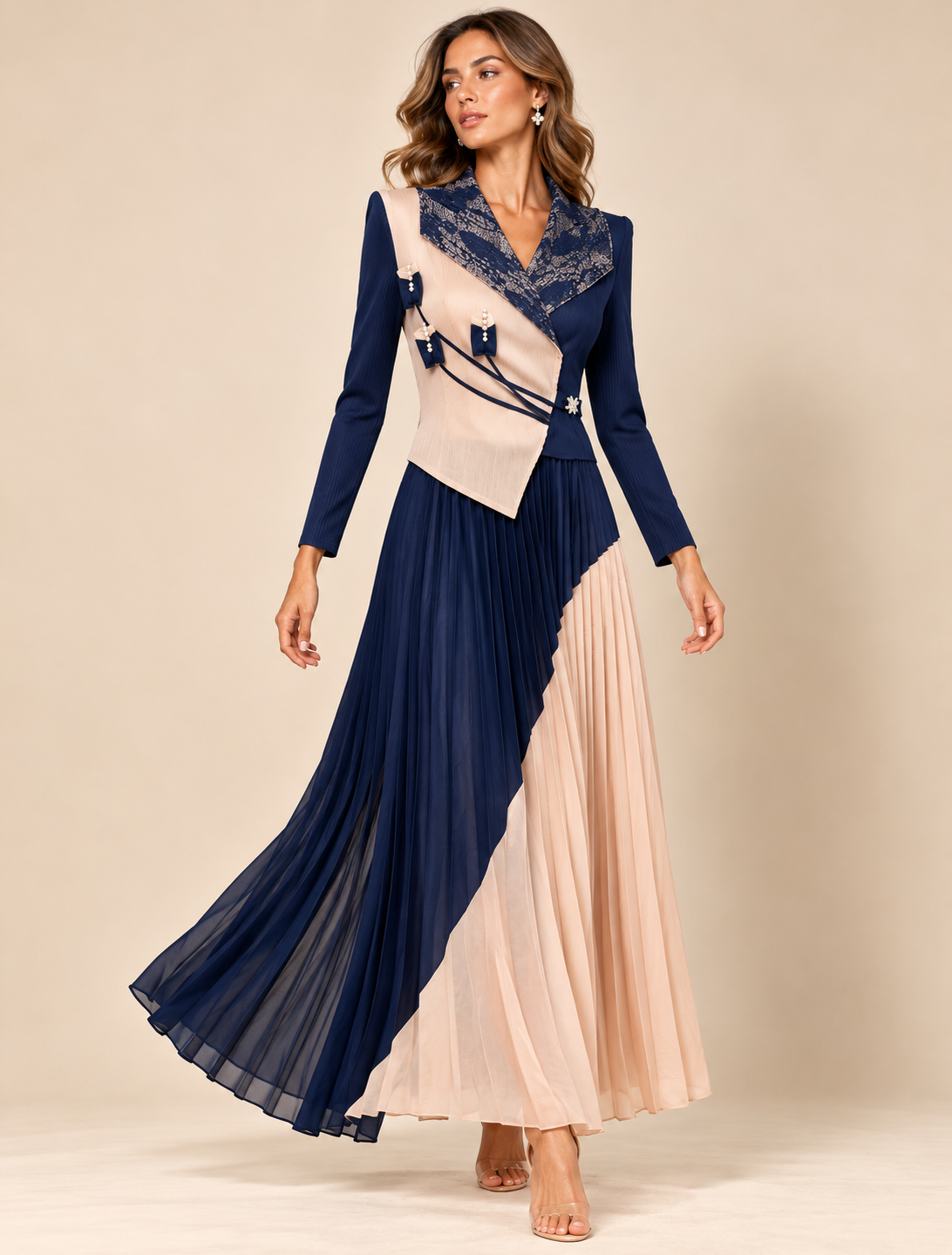 Elara Pleated