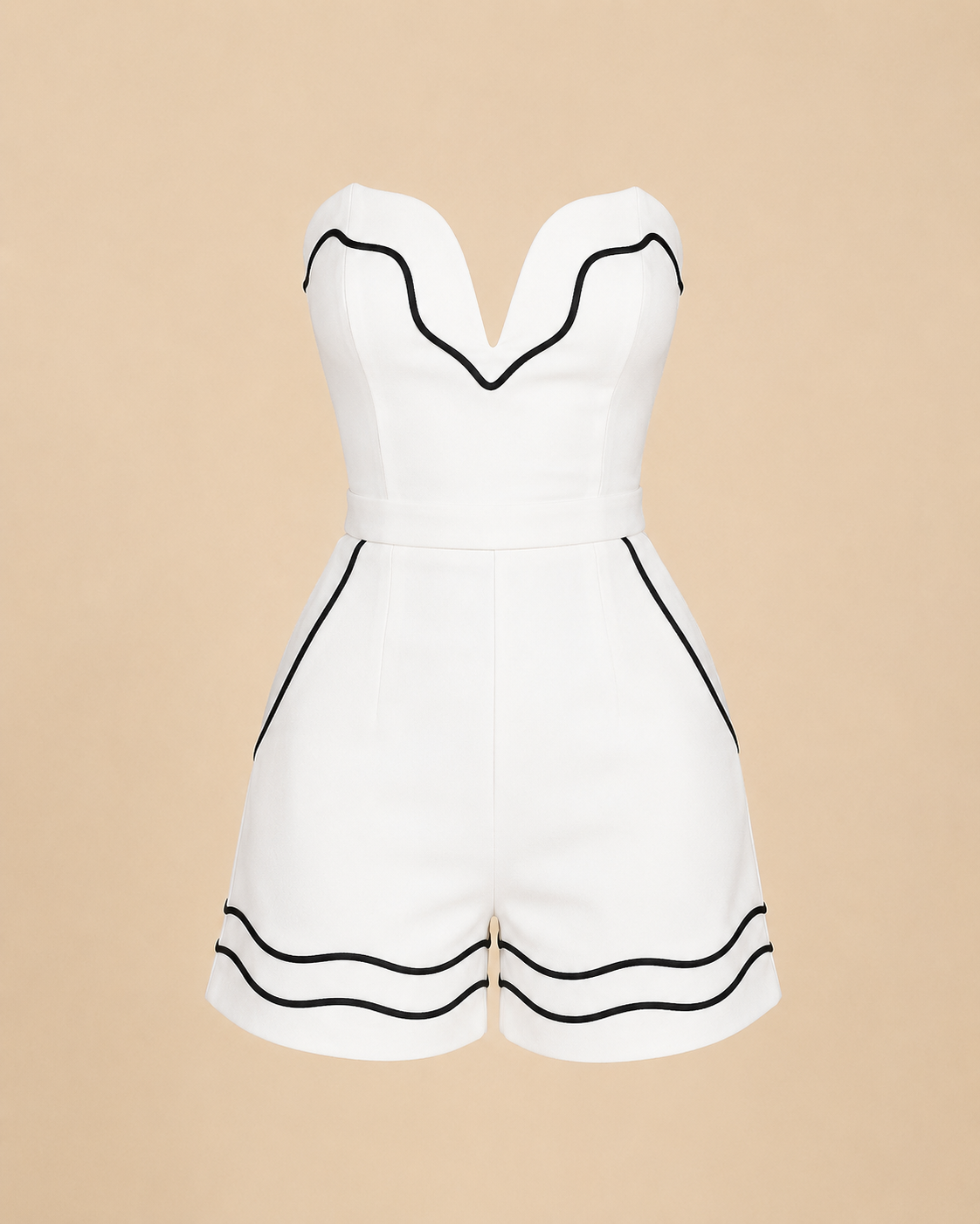 Piped Playsuit