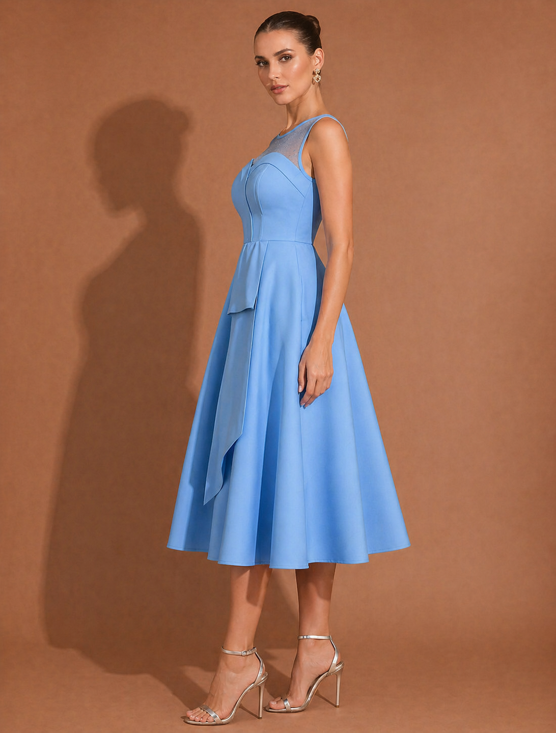 Serenity Sleeveless A-Line Dress