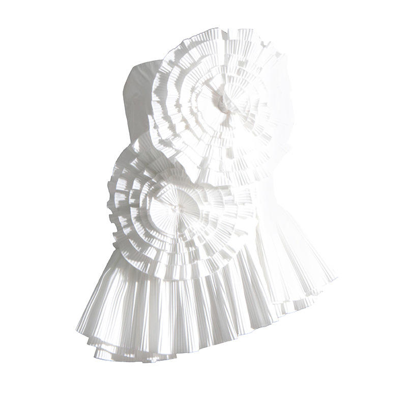 Crimson Bloom Sculpted Top