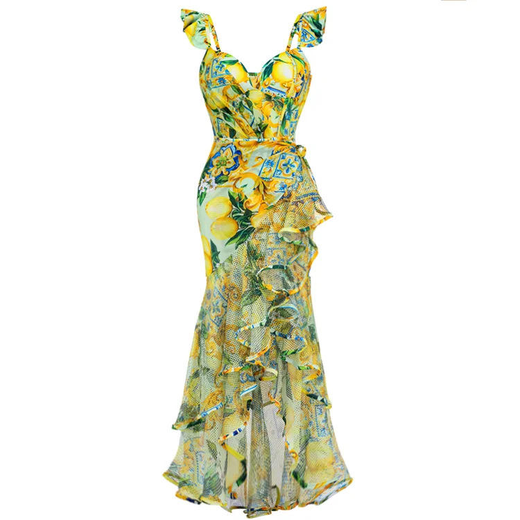 Lemon Bloom Resort Co-Ord Set