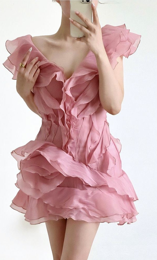 Dream Petal Organza Dress