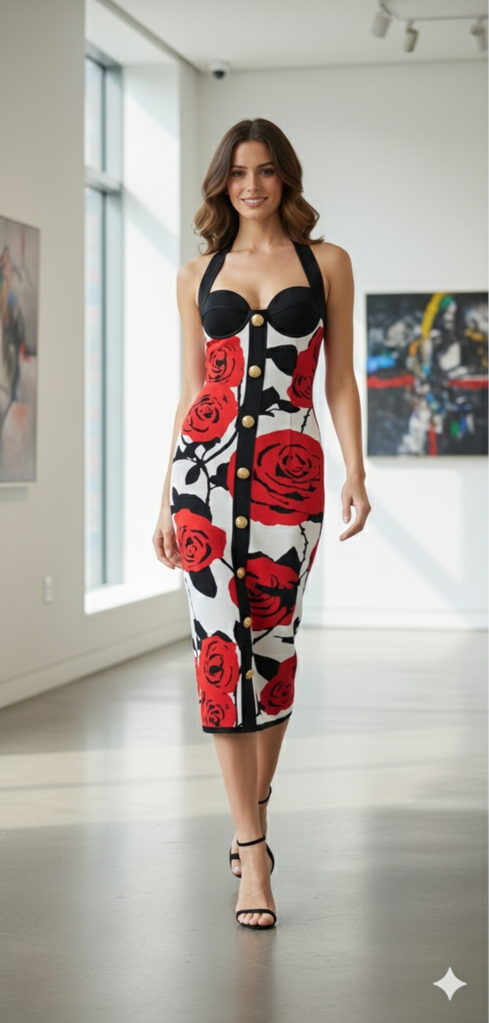 Red Rose Affair Dress