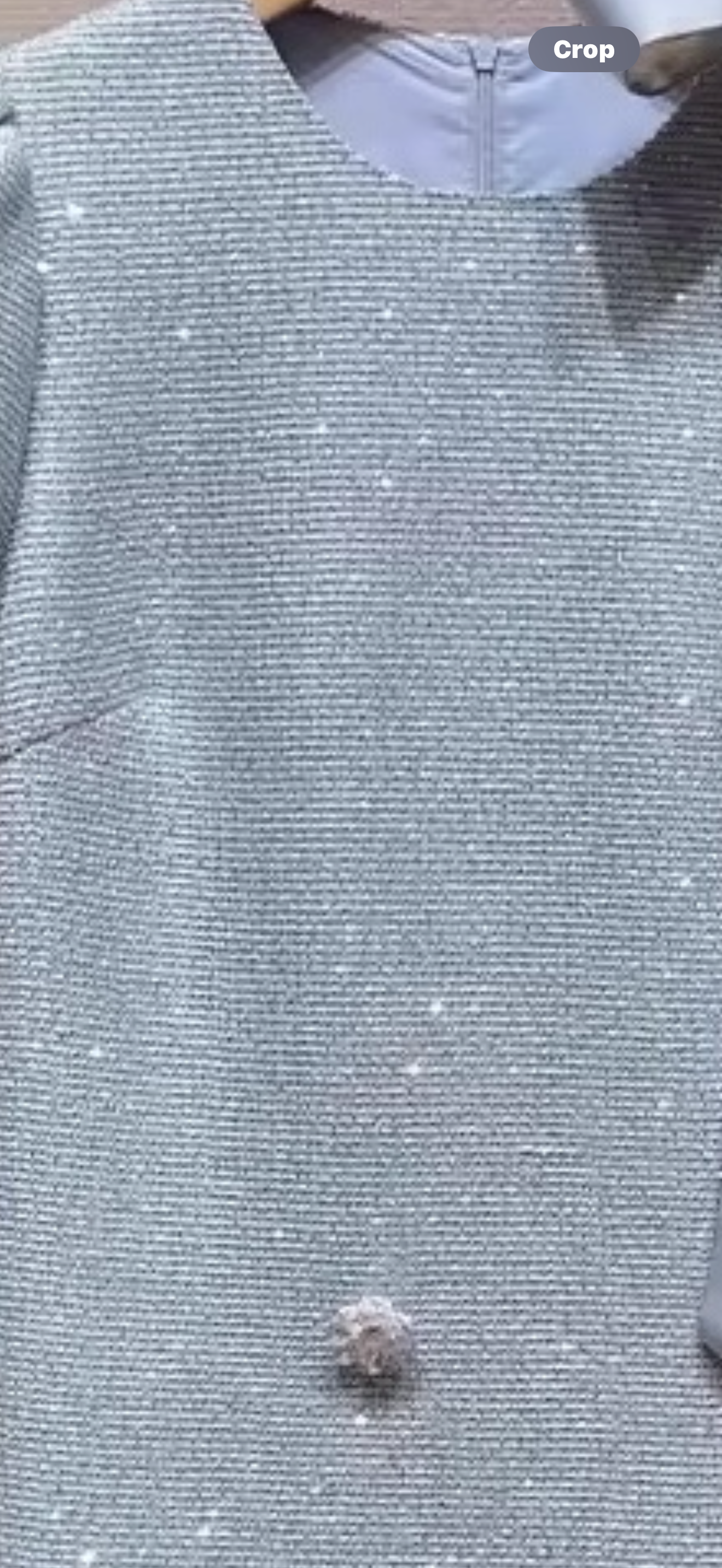 Celestial Blue Textured Mini Dress