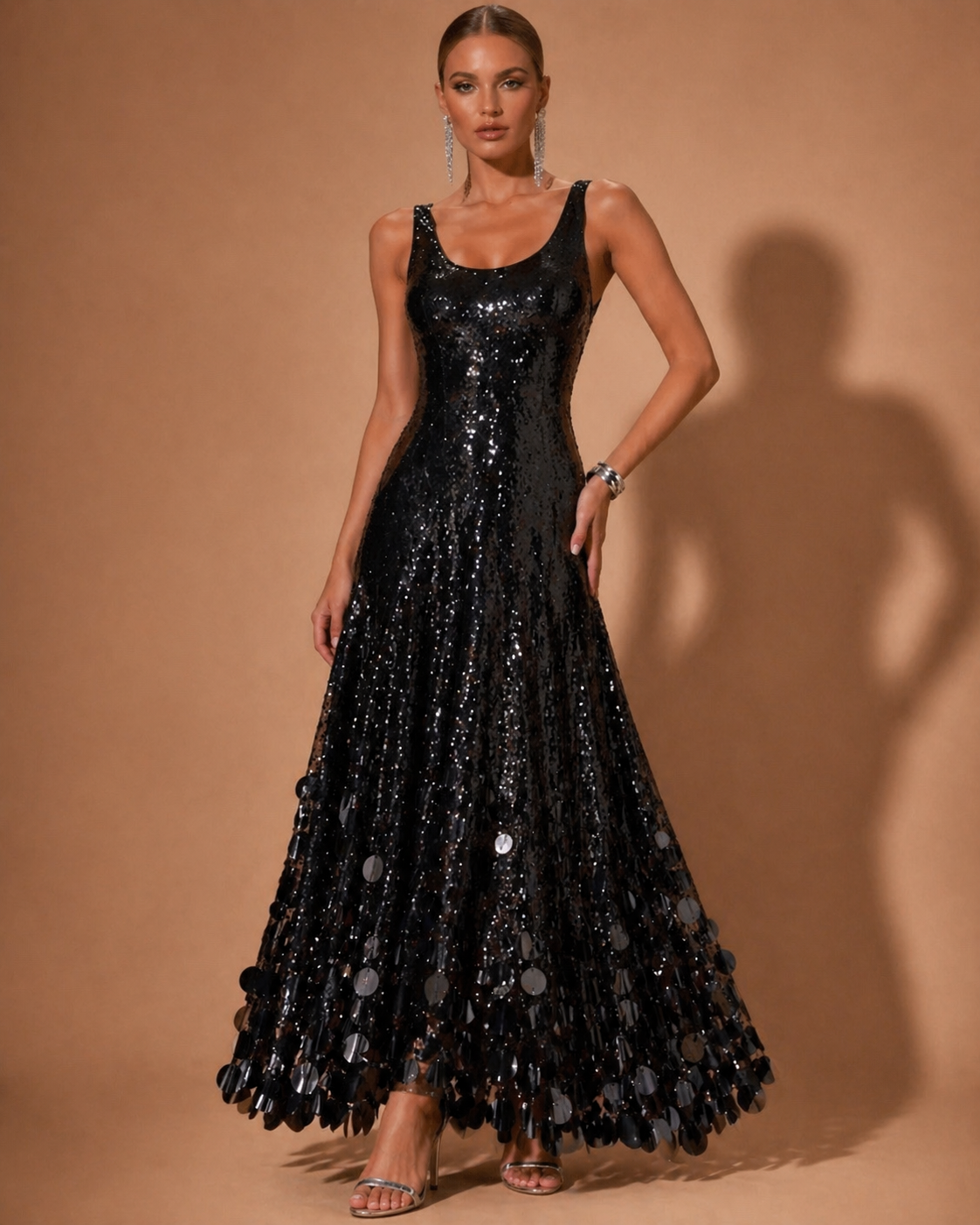 Ethereal Sequin Maxi