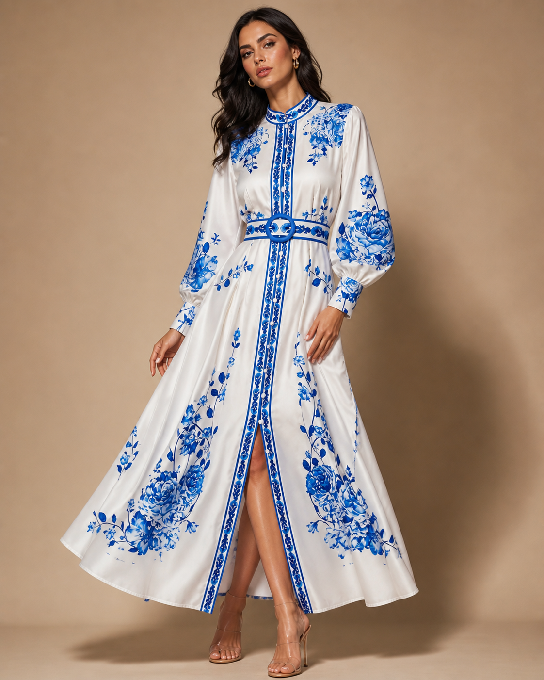 Royal Porcelain Bloom Gown