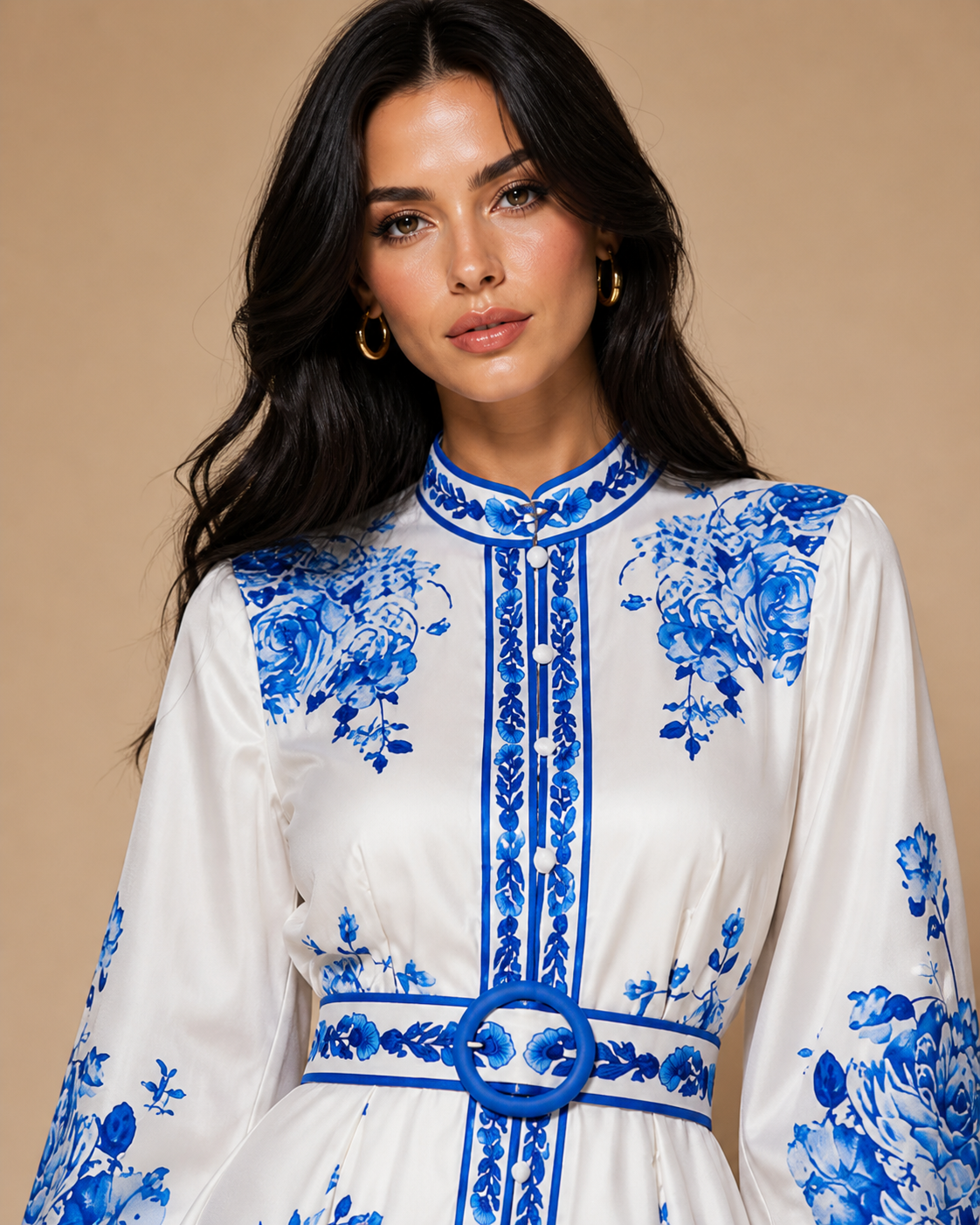 Royal Porcelain Bloom Gown