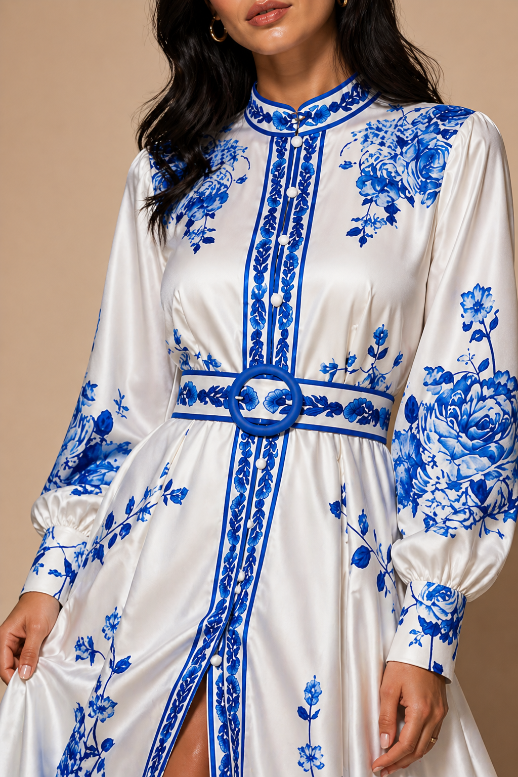 Royal Porcelain Bloom Gown