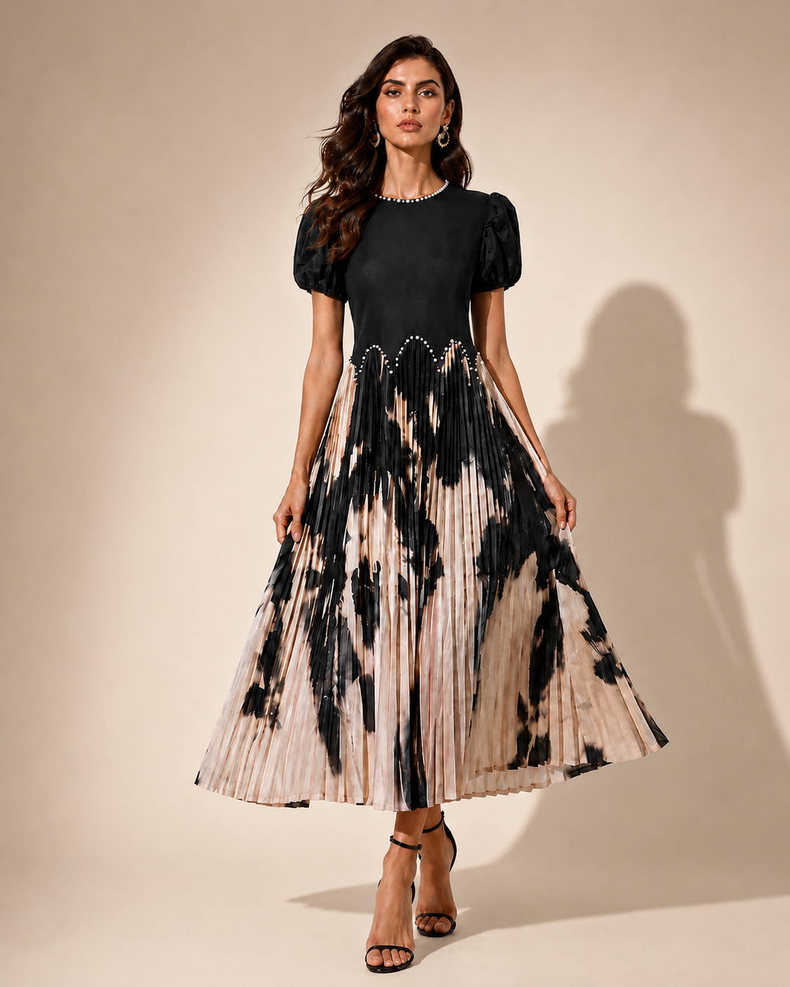 Tie-Dye Midi Dress