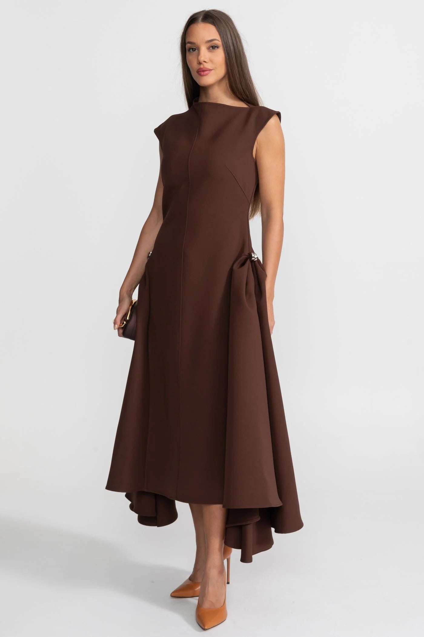 Cloud Whisper A-line Dress