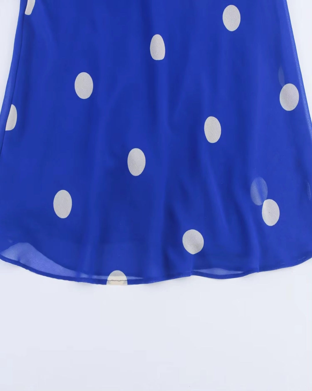 Royal Blue Polka Dot