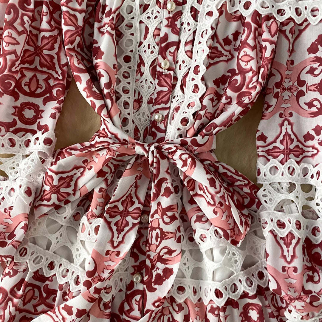 Lace Tapestry Dress